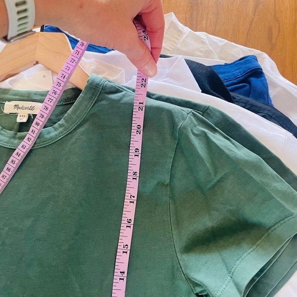 Madewell The Perfect Crewneck Tee in Allday Jersey Cotton NWT - Picture 9 of 9